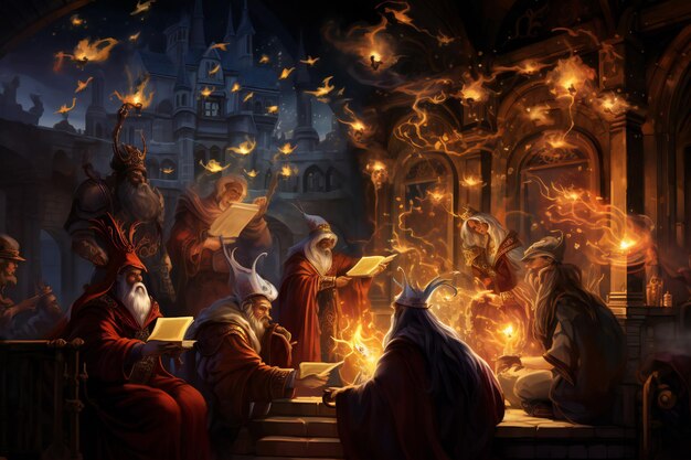 Foto illustrazione di reyes magos