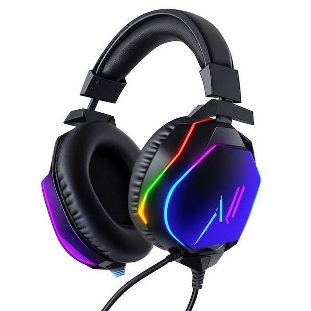 Photo rgb gaming headphone