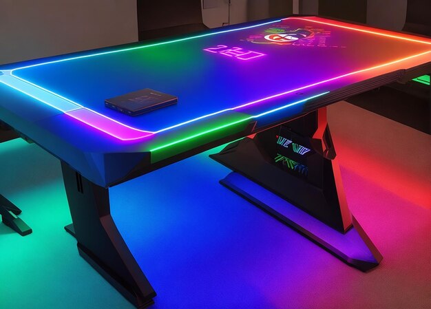 RGB gaming table