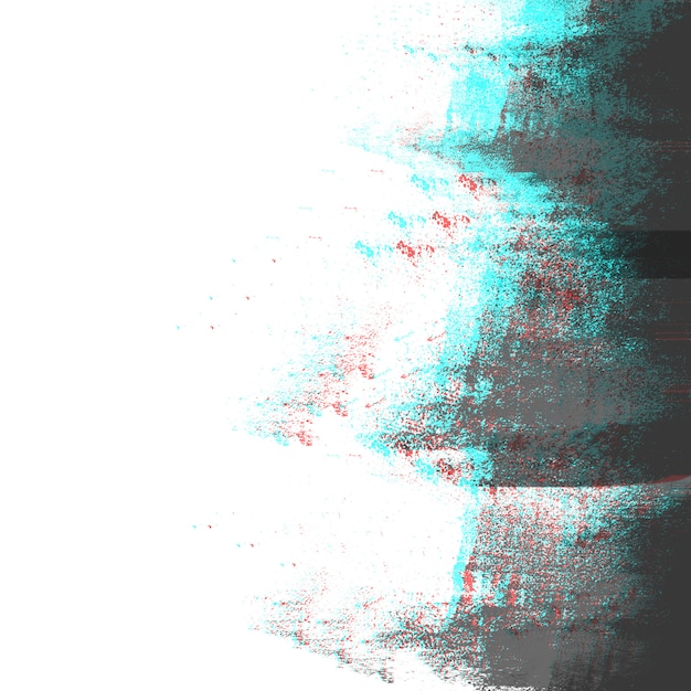 Foto glitch rgb, colore doppia esposizione, abstract grunge fotocopiatrice texture