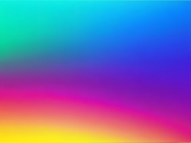 Foto colore del gradiente dell'arcobaleno rgb