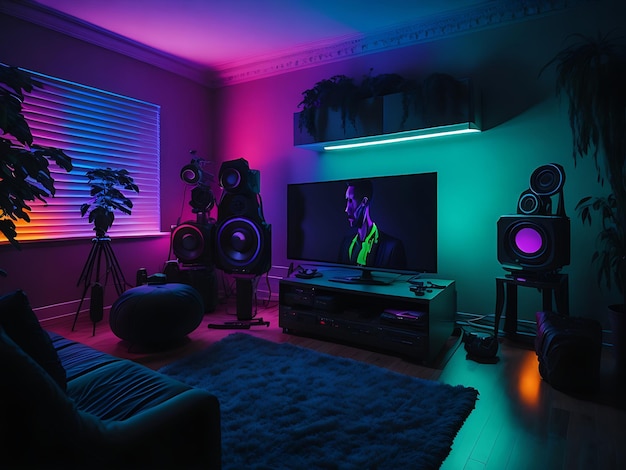 RGB room setup