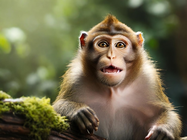 Rhesus monkey animal wildlife