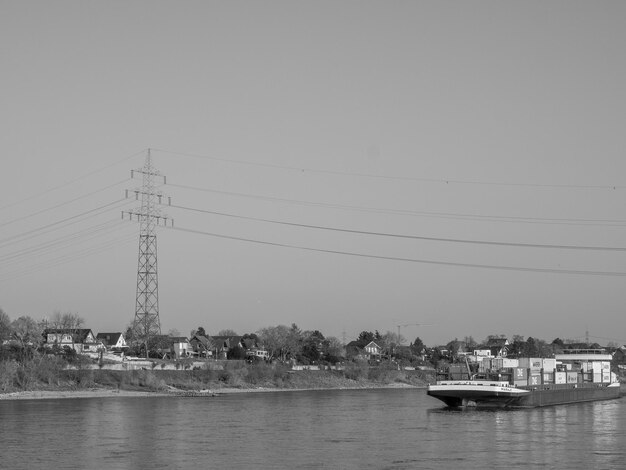 Photo at the rhine river