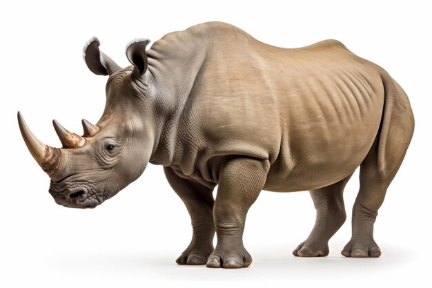 Photo rhino illustration clipart