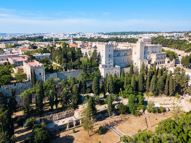 Rhodes old town in Greece