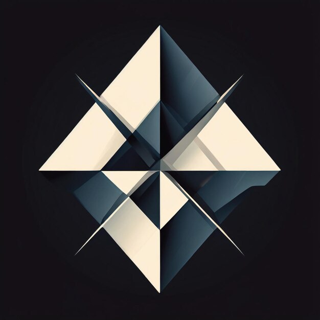 Rhombus Realm Geometric Harmony