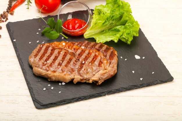 Rib-eye steak