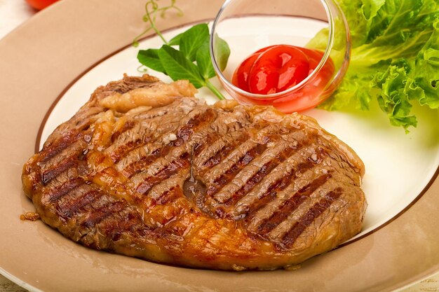 Rib eye steak