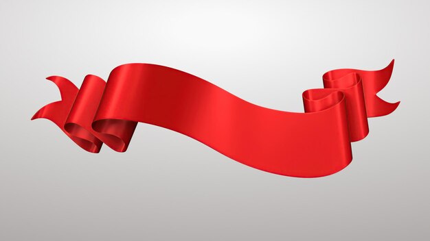 Photo ribbon banner