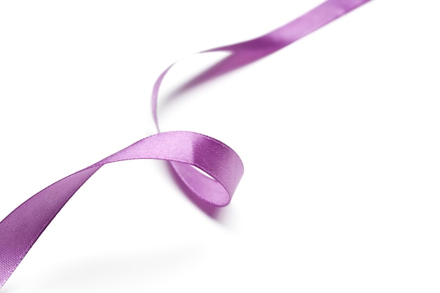 Ribbon isolated on white background