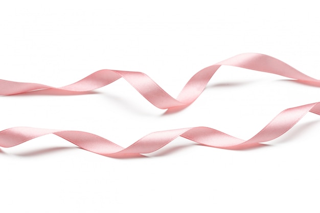 Ribbon isolated on white background