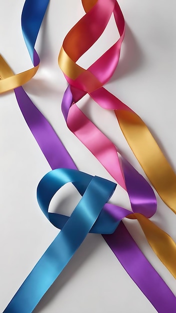 Ribbon isolated on white