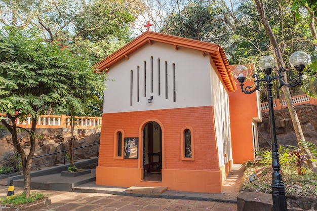 Photo ribeirao preto sao paulo brazil june 15 2022 set of chapels and churches seven chapels path of faith from the city of ribeirao preto