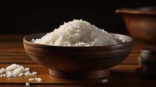 rice in a bowl