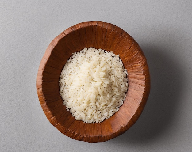 Rice in a bowl