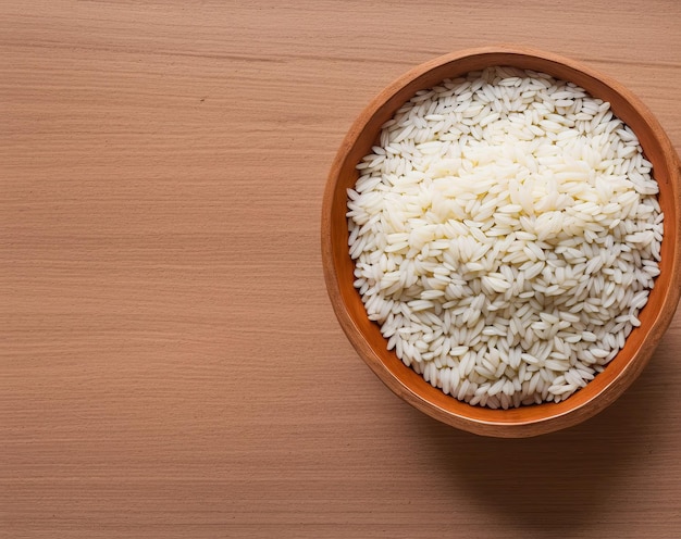 Rice in a bowl