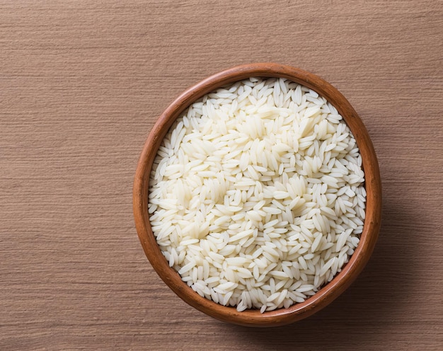 Rice in a bowl