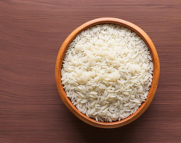 Rice in a bowl