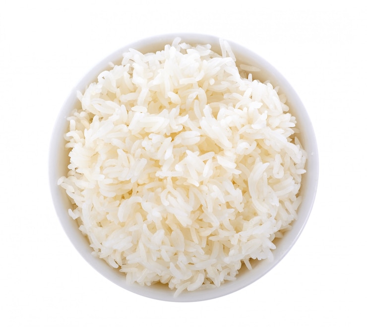 Photo rice cooker in bowl