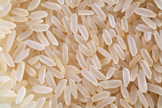 Photo rice grits background macro closeup