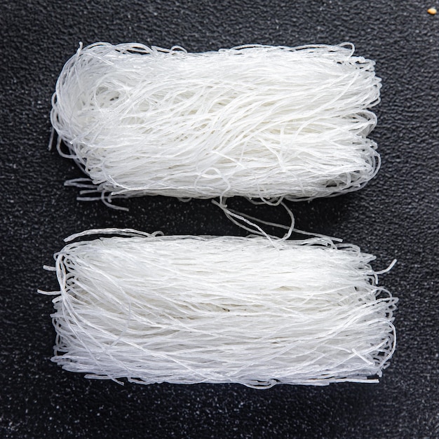 rice noodles raw glass noodles asian food ready to cook delicious snack healthy meal food snack