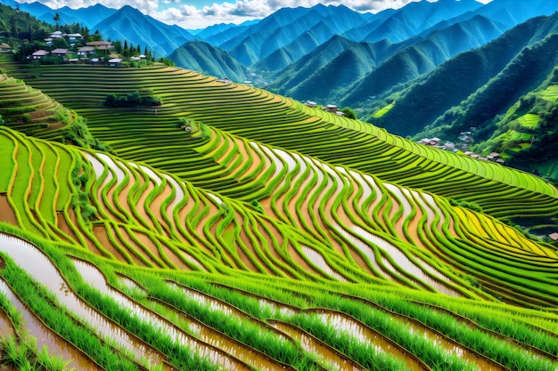 The rice terraces of banaue