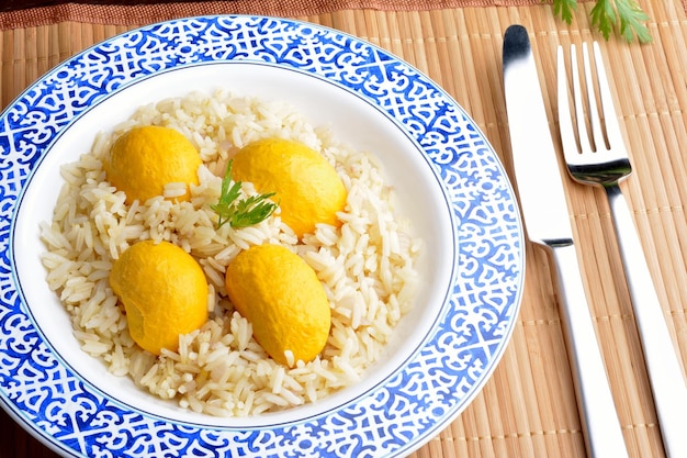 ブラジルのペキーとご飯