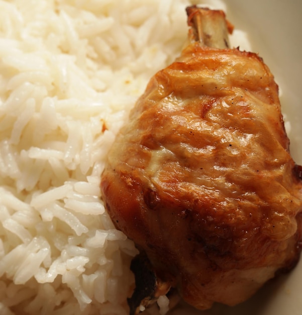 Rice with chiken