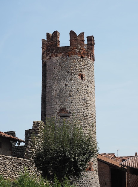 Ricetto medieval village in Candelo