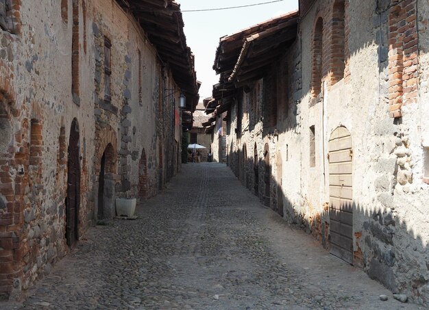 Ricetto medieval village in Candelo