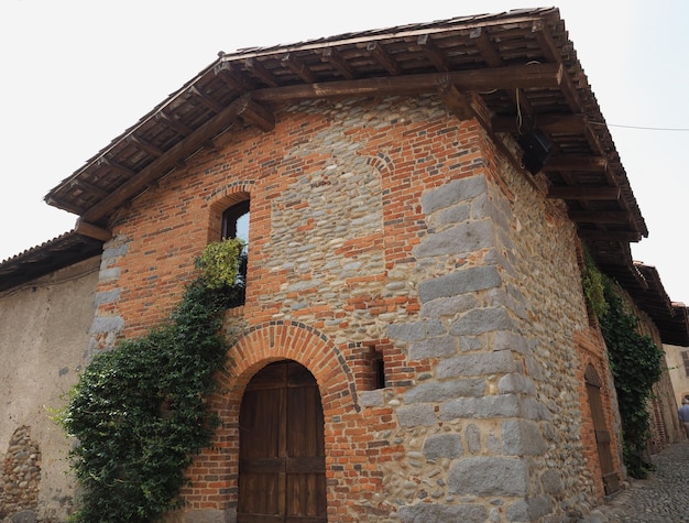 Ricetto medieval village in Candelo