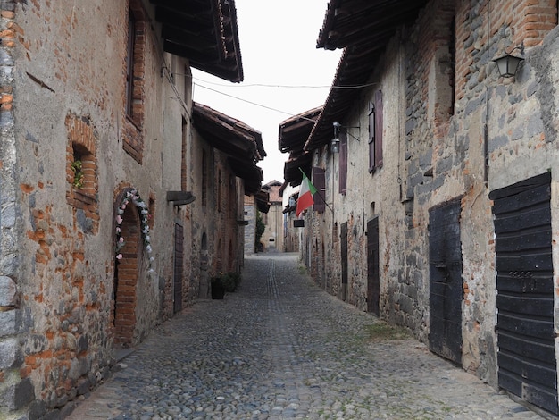 Ricetto medieval village in Candelo