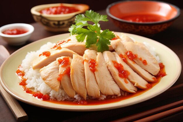 Rich Chicken Rice Delight