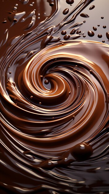 Rich and Creamy Chocolate Swirl