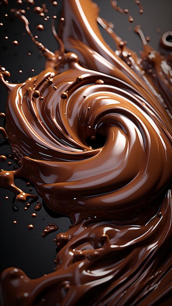 Rich and Creamy Chocolate Swirl