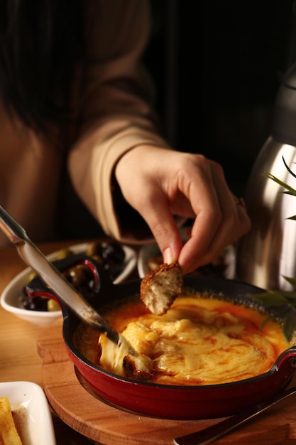 濃厚で美味しい朝食