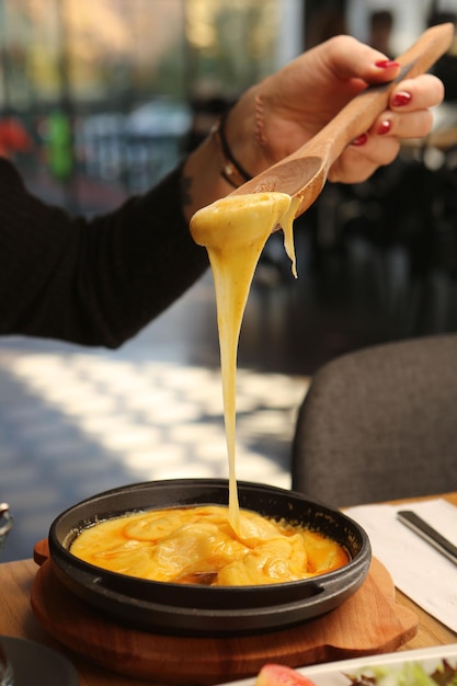 풍부하고 맛있는 아침 식사