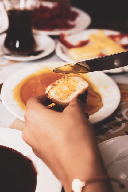 豊富で美味しい朝食