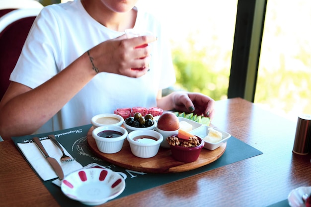 濃厚で美味しいトルコ式朝食