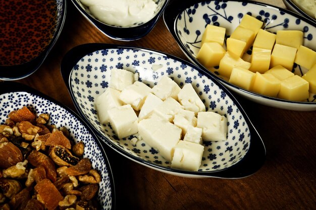 Rich and delicious Turkish breakfast