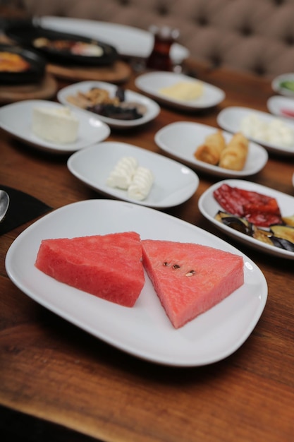 濃厚で美味しいトルコ式朝食