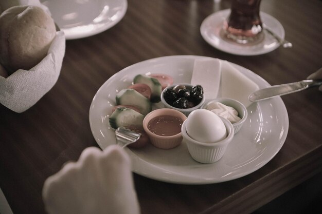 Rich and delicious Turkish breakfast