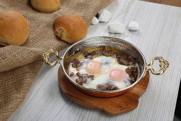 Rich and delicious Turkish breakfast