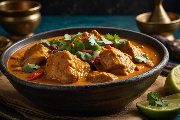 Rich Malai Chicken Curry Bowl