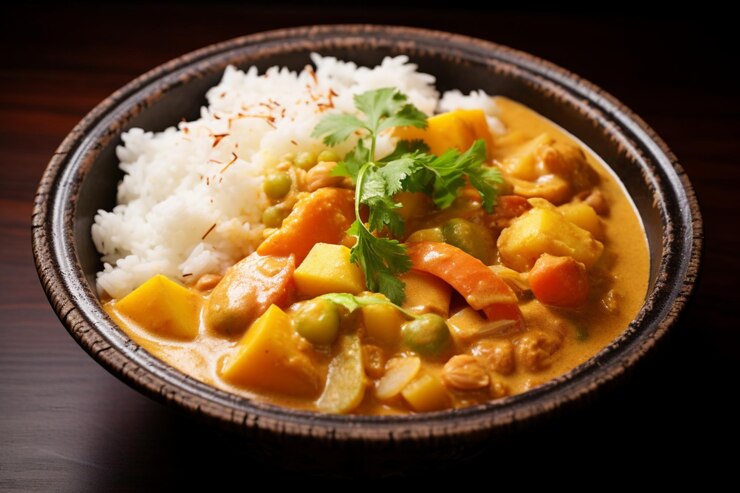 Photo ココナッツミルクのマッサマンカレー 料理写真
