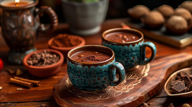 멕시코 의 풍부 한 초콜릿 경험