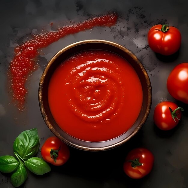 Photo rich tomato indulgence tomato paste amp ketchup pure tomato perfection