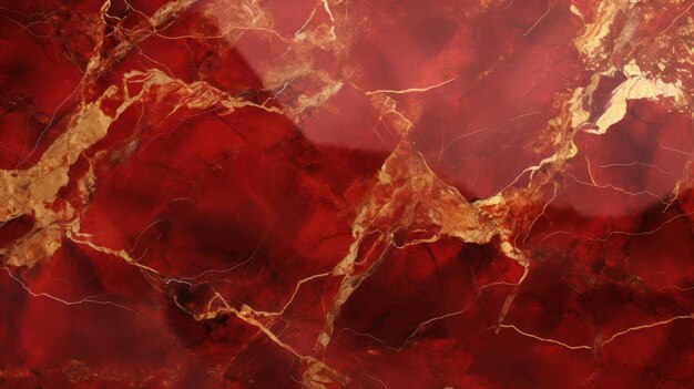 Photo richly textured red and gold stone