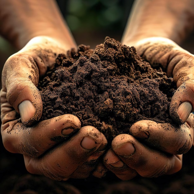 The richness of the soil holds the promise of abundant harvests